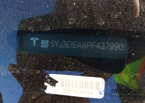 2023 Tesla Model 3 Rear-Wheel Drive z USA, uszkodzony, nr VIN 5YJ3E1EA8PF437990